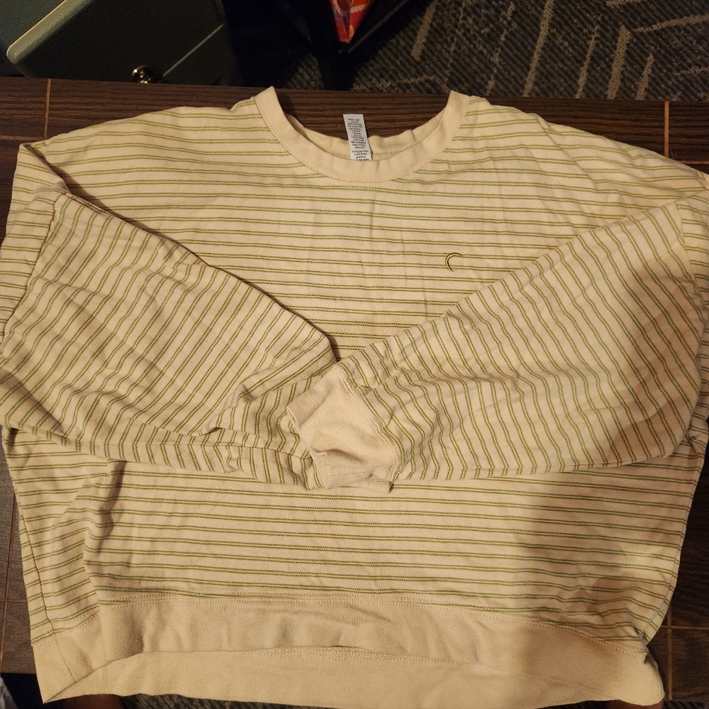 Zaya Activewear stripped sweatshirt
